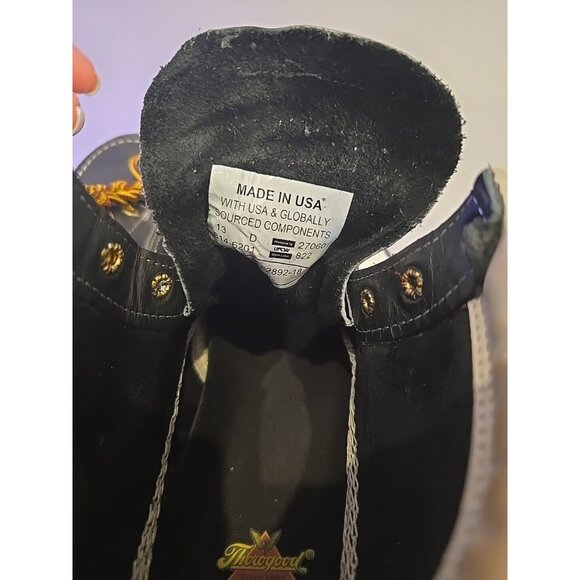 Thorogood Men Size 13 D Work Boots 814-6201 Wedge Bottom Boots Union US Made EUC - Picture 7 of 10